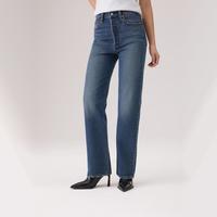 限尺码：Levi's 李维斯26春夏新款女士RIBCAGE直筒牛仔裤79078