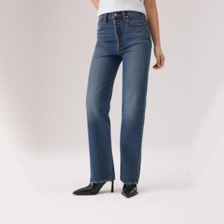 限尺码：Levi's 李维斯26春夏新款女士RIBCAGE直筒牛仔裤79078