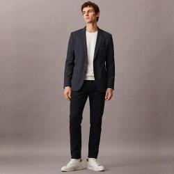 Massimo Dutti 男式春秋款纯色通勤休闲简约百搭含羊毛西服
