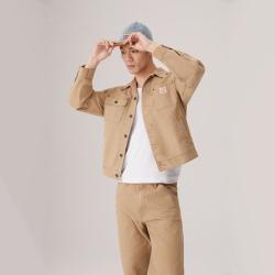 Levi's 李维斯复古工装巴恩风男士休闲夹克外套A4820