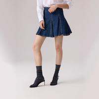 Levi's 李维斯26年春夏新款女士复古牛仔百褶裙005DV