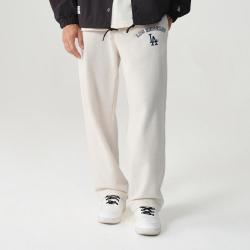 NEW ERA 休闲百搭中腰松紧直筒休闲针织裤男女同款