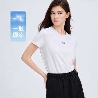 navigare 意大利小帆船 春夏简约纯色内搭女士短袖圆领T恤
