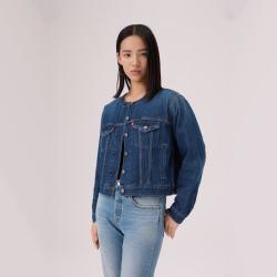 Levi's 商场同款Levi's李维斯冰酷系列新款女士凉感防晒牛仔外套006Q9