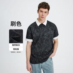 navigare 小帆船26春季新款刷色圆领时尚宽松复古休闲T恤YOUNG系列