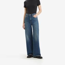 Levi's 商场同款Levi's李维斯女士美式复古RIBCAGE阔腿显瘦牛仔裤A6081