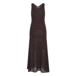 Massimo Dutti 针织工艺高弹面料v领无袖女士连衣裙