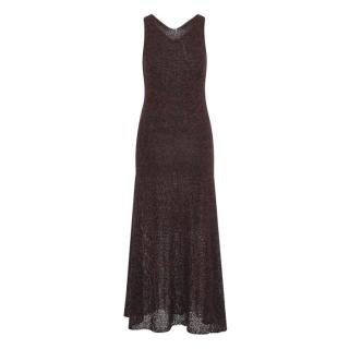 Massimo Dutti 针织工艺高弹面料v领无袖女士连衣裙