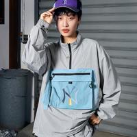 NEW ERA 春夏潮牌MLB NY撞色休闲套头夹克男女情侣款梭织运动外套潮