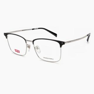 Levi's Levis李维斯情侣送礼商务半框7208男款眉线框近视眼镜架