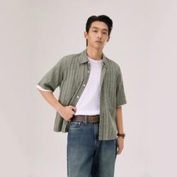 Levi's 李维斯26春夏新款男士复古休闲短袖衬衫005GH