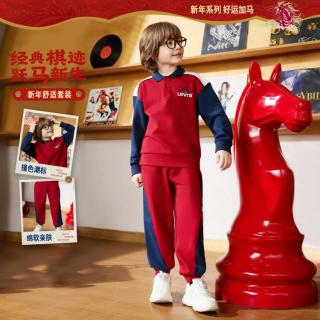 Levi's 儿童套装+卫衣+卫裤