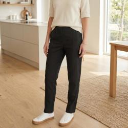Massimo Dutti 柔软舒适 女士锥形长裤
