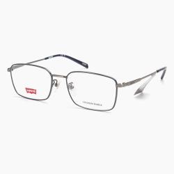 Levi's Levis李维斯眼镜框情侣送礼7075商务方框超轻钛材眼镜架