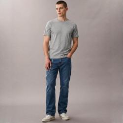 Massimo Dutti 男式夏季纯色简约日常百搭亚麻休闲宽松短袖T恤