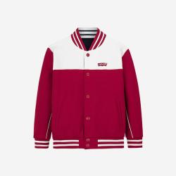 Levi's 线下同款李维斯童装男童针织夹克外套春秋季双面穿设计儿童外套