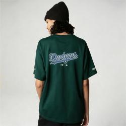 NEW ERA 春夏新款MLB学院涂鸦印花短袖T恤男女宽松运动透气潮