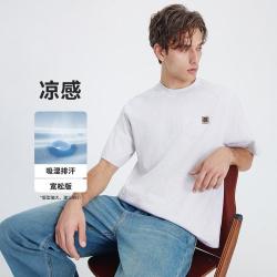 navigare [凉感&速干]小帆船26夏季新款男款吸湿基础款圆领T恤上衣