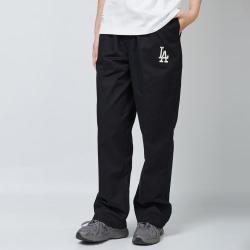 NEW ERA MLB叛逆学院系列宽松百搭刺绣logo梭织直筒休闲裤潮