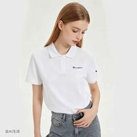 Champion 【纯棉翻领】女士短袖Polo衫 26春夏