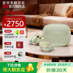 宝华韦健 Pi8 入耳式真无线蓝牙耳机 翡冷翠
