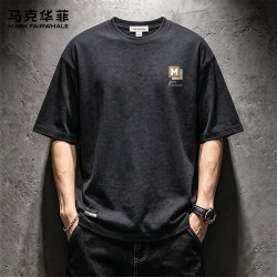 马克华菲 男士潮流短袖T恤衫