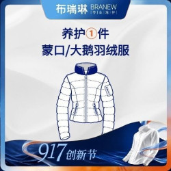 布瑞琳洗衣 奢洗1件蒙口/大鹅/奢侈品羽绒服