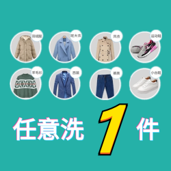 威特斯洗衣 短款冬装羽绒服大衣运动鞋任意洗1件(5公里免费取｜