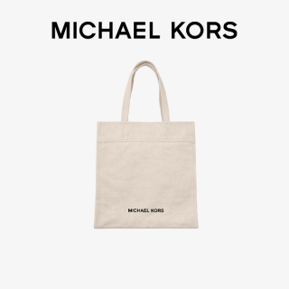 MICHAEL KORS 女士白色帆布手提包