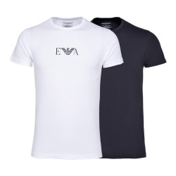 EMPORIO ARMANI ARMANI/阿玛尼男士短袖EA男款圆领半袖打底衫2件装T恤