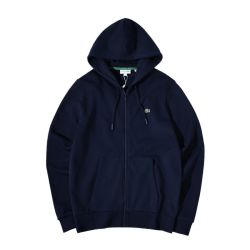 LACOSTE 鳄鱼男士拉链开衫休闲卫衣百搭潮流上衣