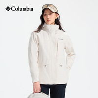 Columbia 冲锋衣女26秋冬户外保暖抓绒内胆防水三合一冲锋衣XR4388 191 L