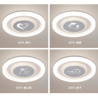 米铭 家用省电款卧室灯阳台灯节能照明超亮中山灯具吸顶灯