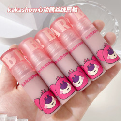 kakashow 心动熊唇釉丝绒哑光雾面口红唇泥女生显白持久不易掉色学生党推荐