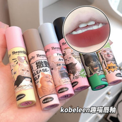 卡比郎 kobeleen趣喵唇釉推荐女可爱柔雾哑光显白唇泥不易掉色唇泥推荐