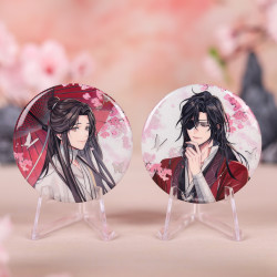 漫家动漫 漫家正版《天官赐福》 繁花倾心系列 谢怜花城 徽章周边
