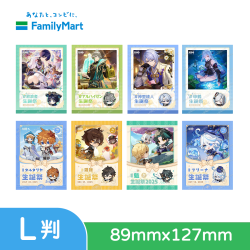 L判 原神x日本全家联动 相卡生日周边（代拆）