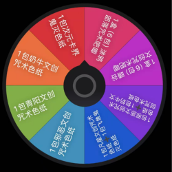 咒术鬼灭色纸吧唧小转盘