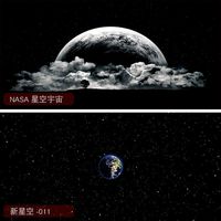 定制鱼缸背景贴纸背景画高清3d立体缸外自粘防水新款单面带胶水