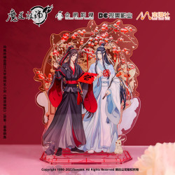 南漫社 正版 魔道祖师动画周边 魏无羡蓝忘机龙年系列徽章立牌摆件
