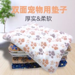 狗狗垫子冬季猫咪厚垫子秋冬款狗窝卡通猫窝睡觉用棉被子宠物窝垫