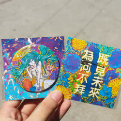 〔花语·未来〕初音未来同人徽章  58mm吧唧 画师稿件授权
