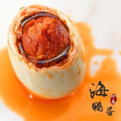 烤海鸭蛋咸鸭蛋熟正宗咸蛋即食红心流油出油起沙好吃包邮发货腌制