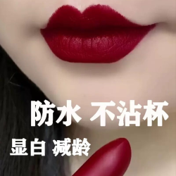 LZJV 气场姨妈色显白正品不掉色不沾杯不脱色豆沙色保湿防水正品哑光女