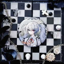 〔命运支线〕初音未来同人周边 画师稿件授权 吧唧58mm 包邮