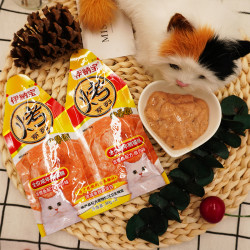伊纳宝 日本伊纳宝营养糊宠物猫零食猫咪猫条猫酱猫罐头猫粮金味道主食罐
