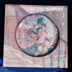 永恒之约初音未来同人谷子miku周边吧唧徽章小卡方