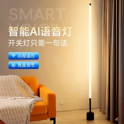 落地灯ins简约北欧led客厅现代轻奢卧室台灯床头灯墙角护眼氛围灯