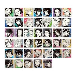日谷正版 JF2026鬼灭方形贴纸原画谷子盲盒（直播代拆）