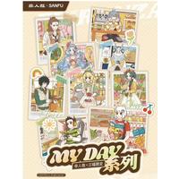 非人哉 新品非人哉×三福联名徽章盲盒 圆形 方形